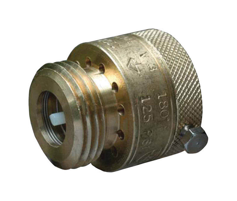 CASH ACME - Cash Acme 3/4 in. FHT X 3/4 in. MHT Brass Vacuum Breaker