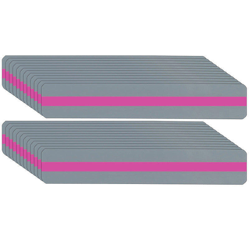ASHLEY PRODUCTIONS - Sentence Strip Reading Guide, 1-1/4" x 7-1/4", Pink, Pack of 24