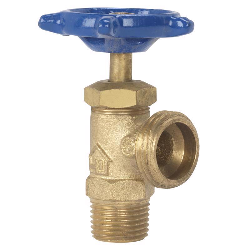 HOMEWERKS - Homewerks 1/2 in. MIP X 3/4 in. MHT Brass Boiler Drain [VBDSTDF3]