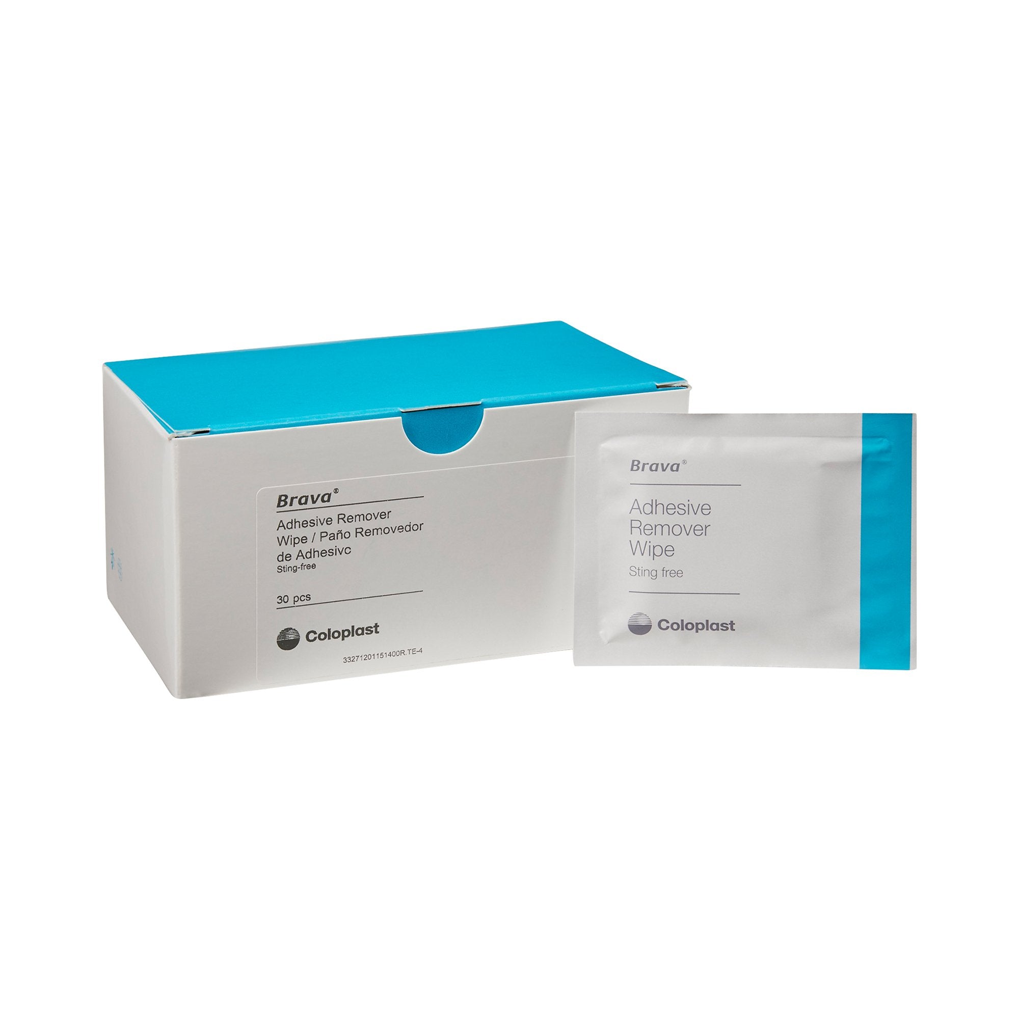 Coloplast - Adhesive Remover Brava™ Wipe 30 per Box [30/BX]