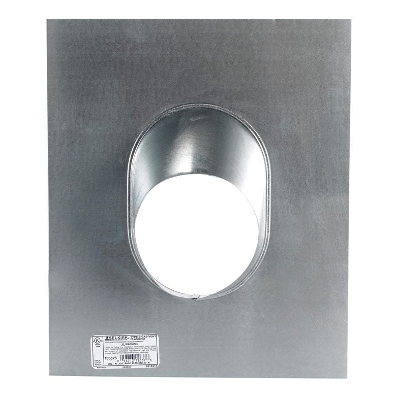SELKIRK METALBESTOS - Selkirk 5 in. D Aluminum/Galvanized Steel Adjustable Roof Flashing - Case of 6