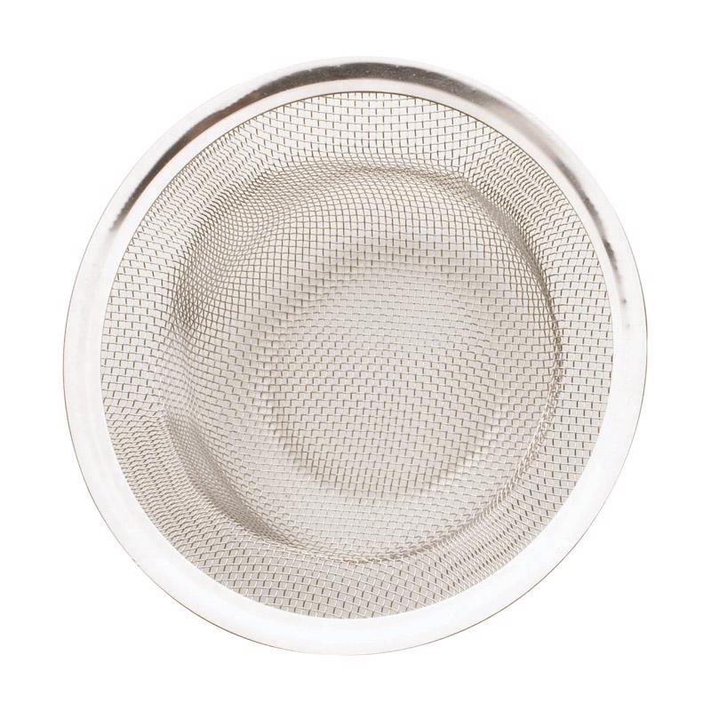 PLUMB PAK - Plumb Pak 2 in. D Chrome Stainless Steel Mesh Strainer Silver