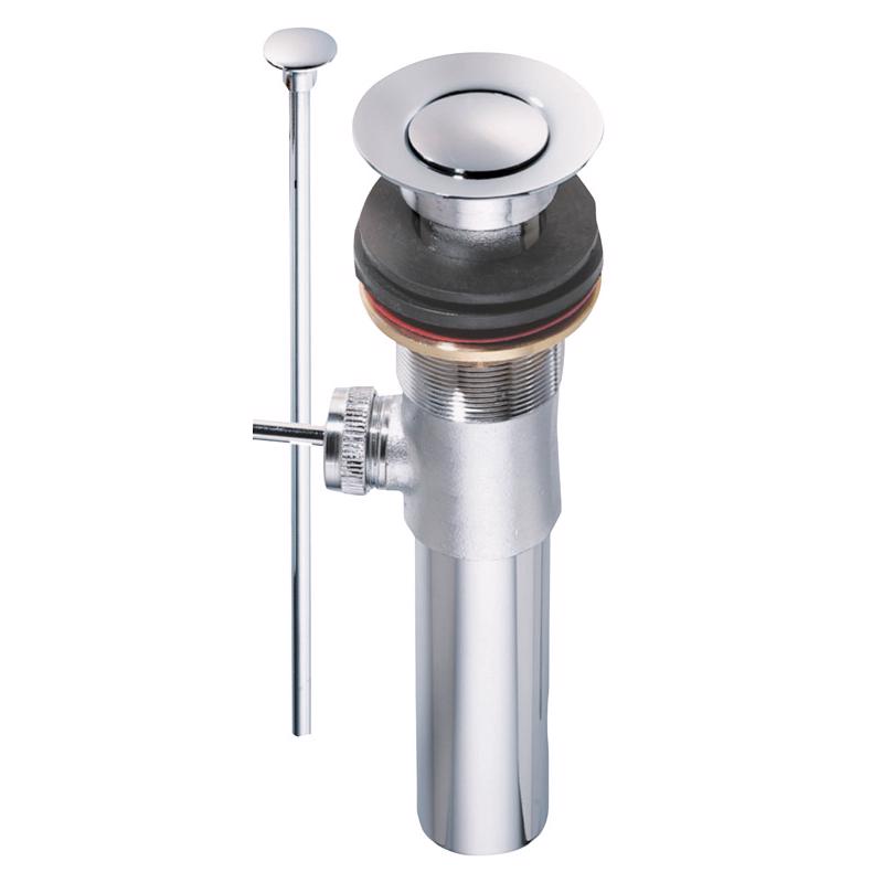 PLUMB PAK - Plumb Pak 1-1/4 in. D Chrome Plated Brass Pop-Up Lavatory Drain