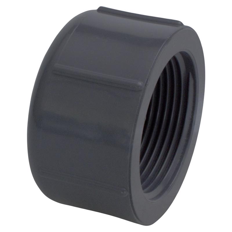 KEENEY MANUFACTURING - Charlotte Pipe Schedule 80 1 in. FPT X 1 in. D MPT PVC Cap