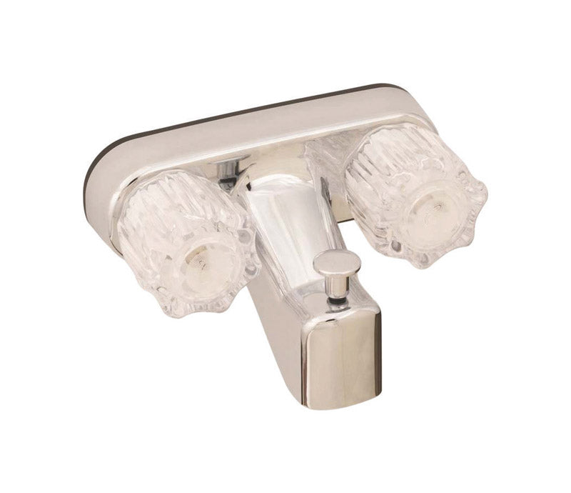 AMERICAN BRASS - American Brass Celcon 2-Handle Chrome Plated Bath Faucet [YJ51-U]