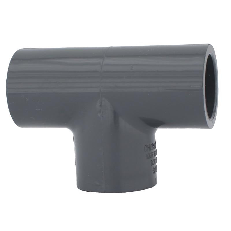 KEENEY MANUFACTURING - Charlotte Pipe Schedule 80 3/4 in. Slip X 3/4 in. D Slip PVC Tee 1 pk [PVC084011200]