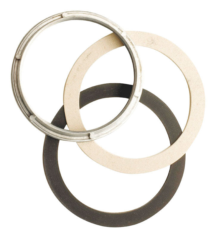 PLUMB PAK - Plumb Pak 3-1/2 in. Natural Chrome Sink Strainer Locknuts