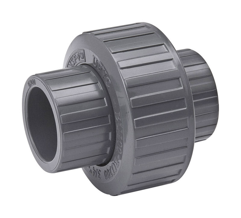 B & K - BK Products ProLine Schedule 80 1-1/2 in. Socket X 1-1/2 in. D Socket PVC Union 6 pk