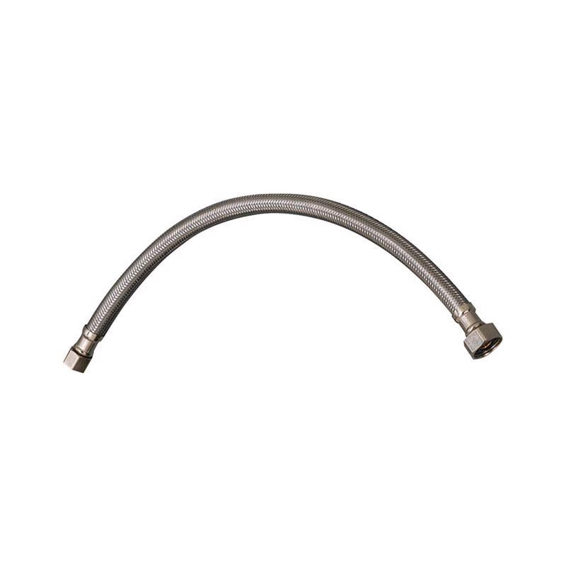 PLUMB PAK - Plumb Pak 3/8 in. Compression X 1/2 in. D FIP 16 in. Stainless Steel Faucet Supply Line