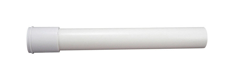 PLUMB PAK - Plumb Pak 1-1/2 in. D X 12 in. L Plastic Extension Tube [PP911W]