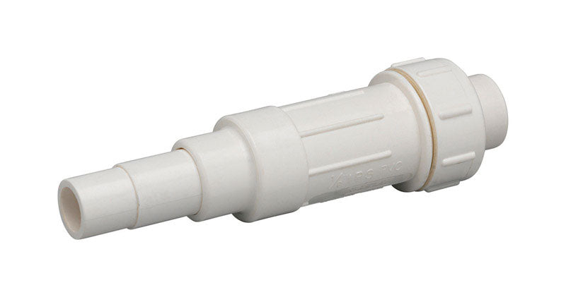 HOMEWERKS - Homewerks Schedule 40 1-1/4 in. Spigot X 1-1/4 in. D Slip PVC 11-3/4 in. Repair Coupling