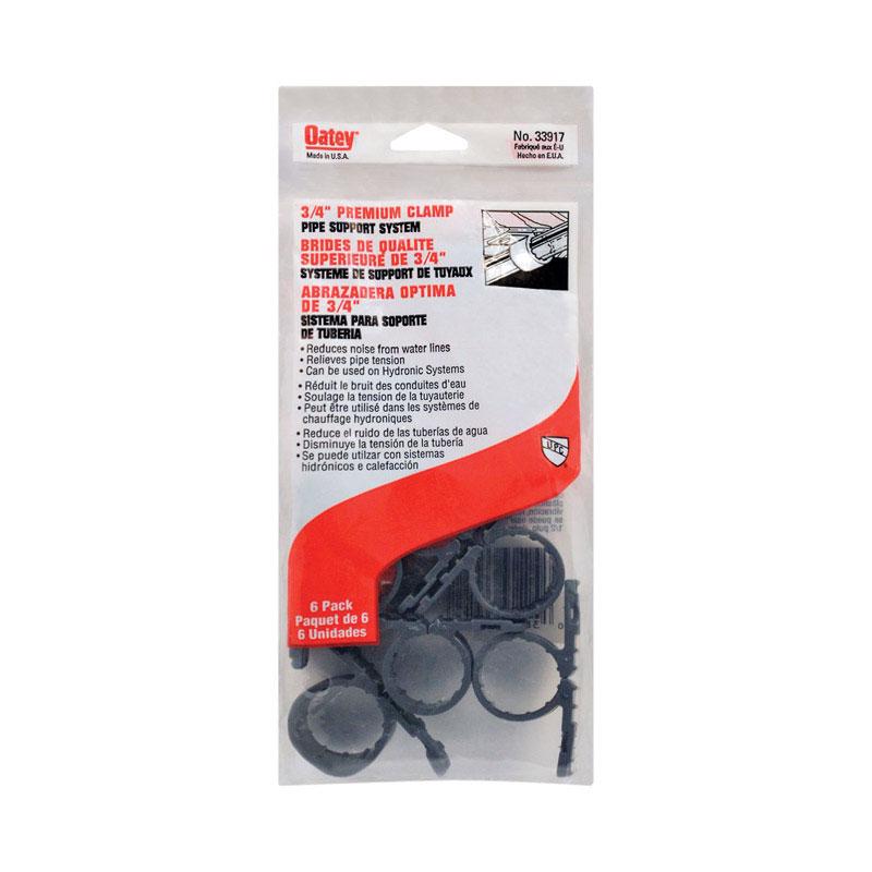 OATEY - Oatey 3/4 in. Gray Polypropylene Pipe Clamps