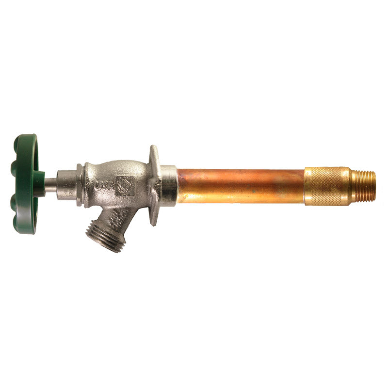 ARROWHEAD BRASS - Arrowhead Brass 1/2 in. MPT Brass Wall Hydrant [466-10QTLF]