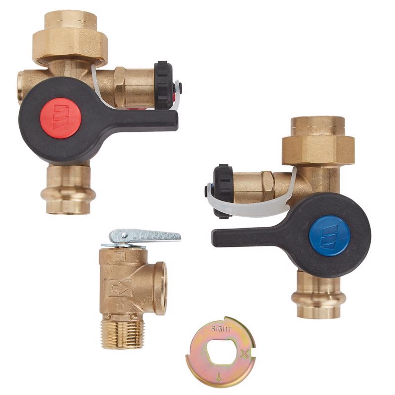 GENERIC-UNIVERSAL - Generic-Universal 3/4 in. FPT in. X 3/4 in. FPT Brass Valve Kit