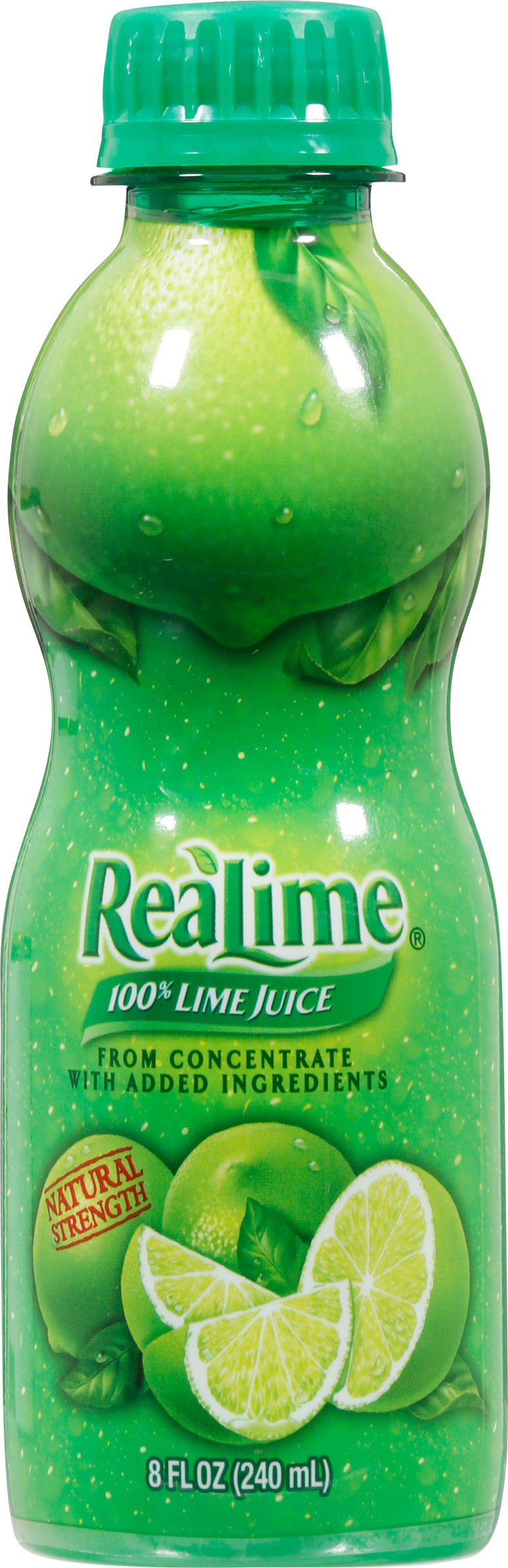 ReaLime 100% Lime Juice 8 fl oz - Case of 12