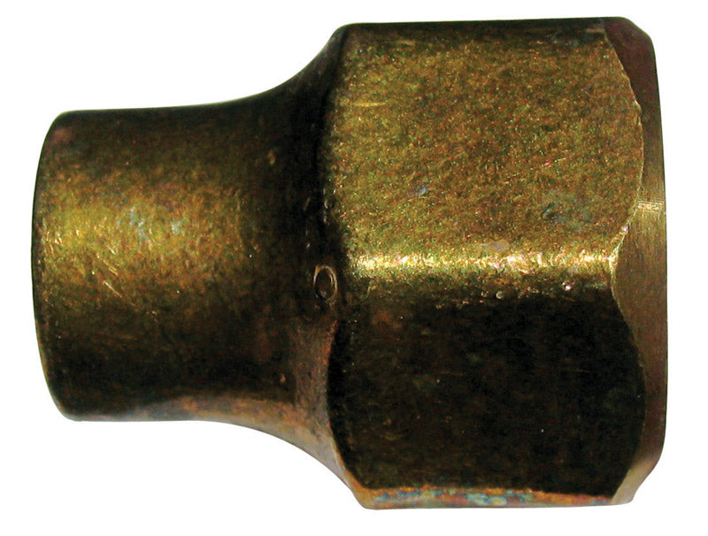 JMF COMPANY - JMF Company 1/4 in. Flare Brass Forged Flare Nut - Case of 5