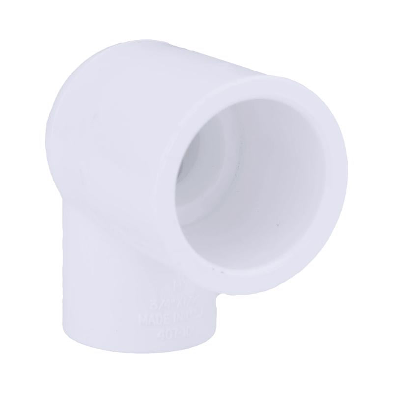 CHARLOTTE PIPE - Charlotte Pipe Schedule 40 1/2 in. Slip X 3/4 in. D FPT PVC Elbow 1 pk
