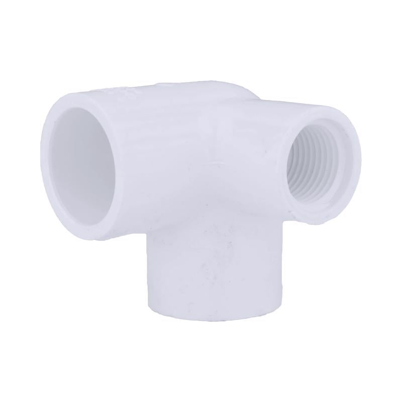 CHARLOTTE PIPE - Charlotte Pipe Schedule 40 3/4 in. Slip X 3/4 in. D Slip PVC Side Outlet Elbow 1 pk [PVC 02520 0800]