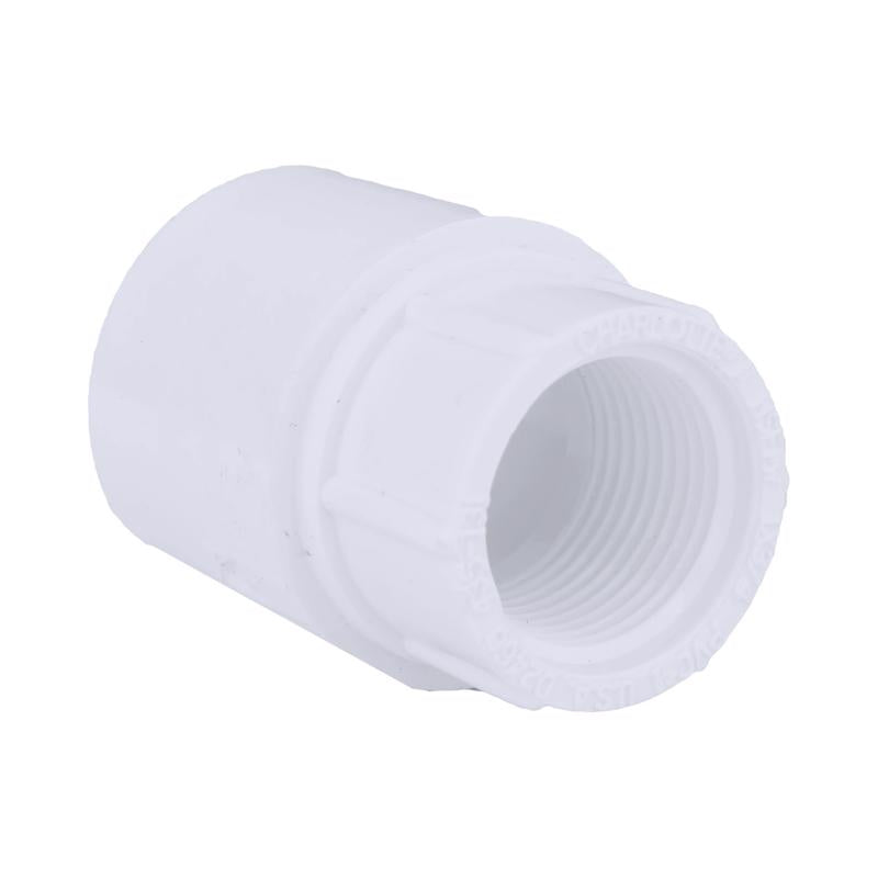 CHARLOTTE PIPE - Charlotte Pipe Schedule 40 1 in. Slip X 3/4 in. D FPT PVC Pipe Adapter 1 pk