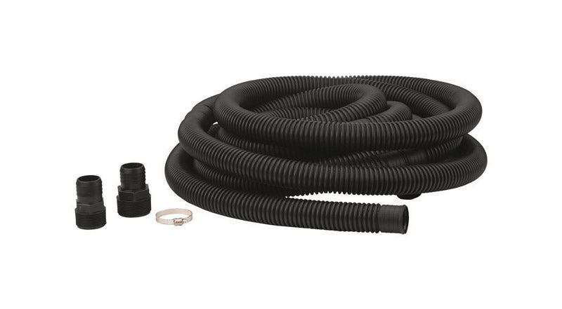 PRINSCO - Prinsco Plastic Discharge Hose Kit 1-1/4 in. D X 24 ft. L