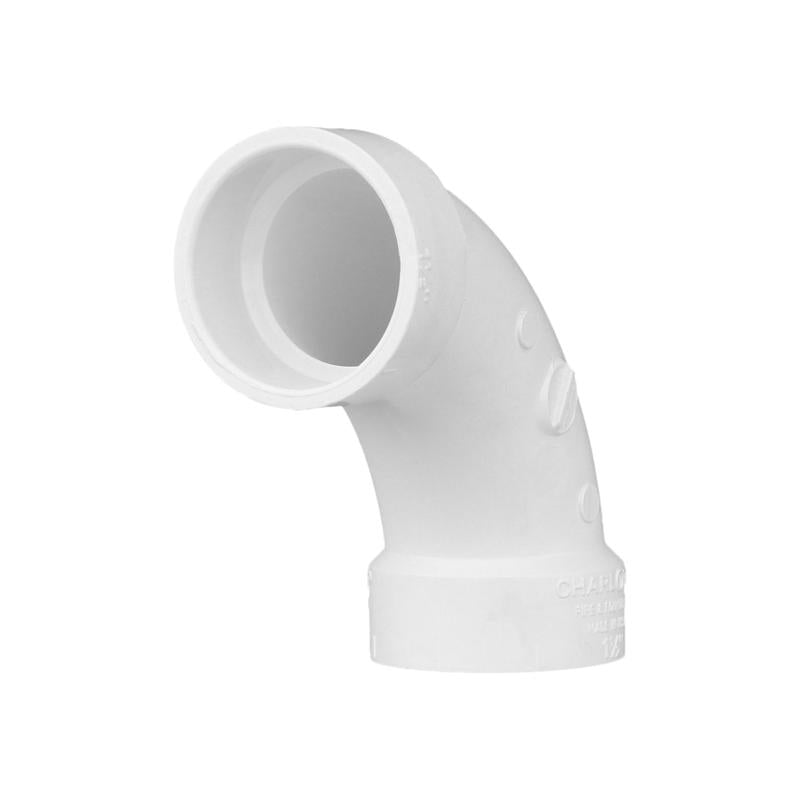 CHARLOTTE PIPE - Charlotte Pipe Schedule 40 1-1/2 in. Hub X 1-1/2 in. D Hub PVC Elbow 1 pk [PVC003040600]