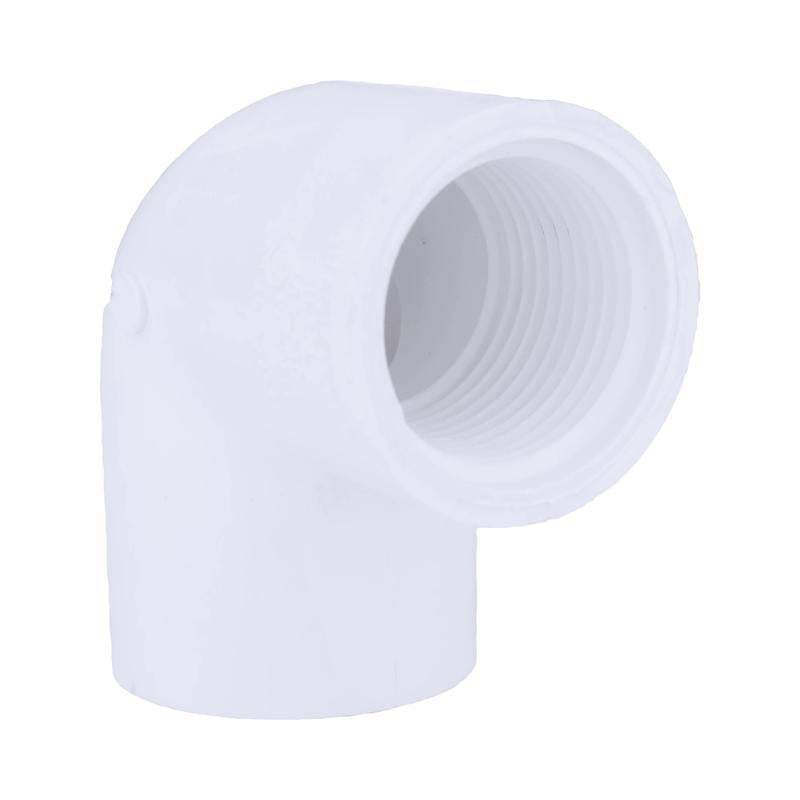 CHARLOTTE PIPE - Charlotte Pipe Schedule 40 1-1/4 in. FPT X 1-1/4 in. D FPT PVC Elbow 1 pk