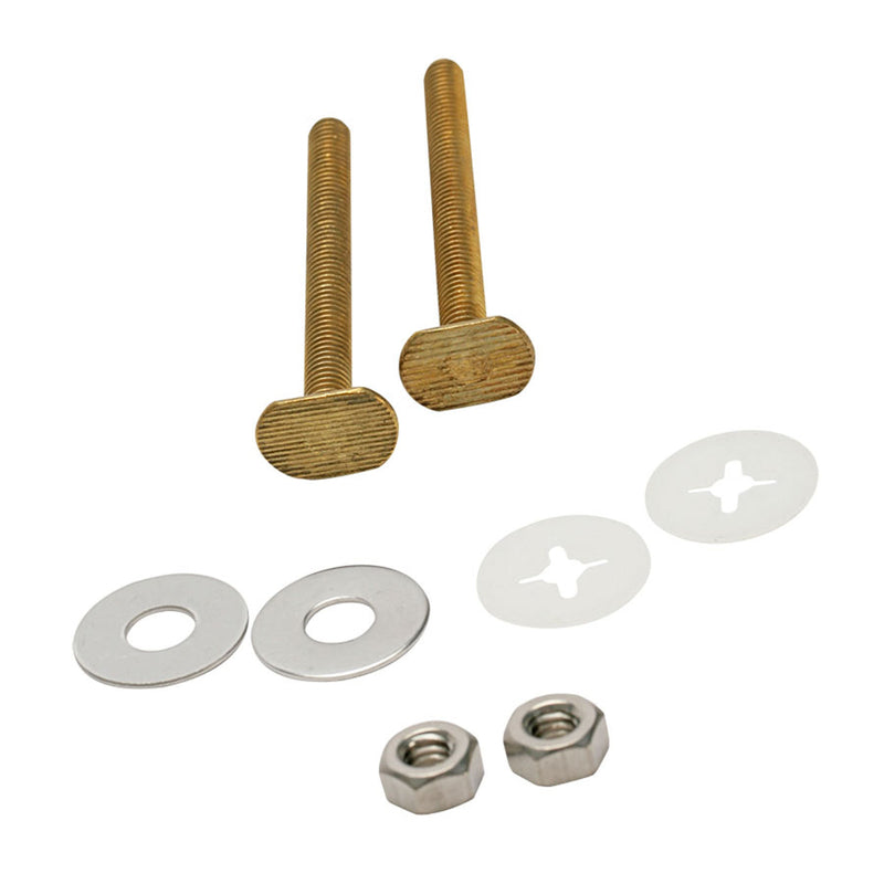 FLUIDMASTER - Fluidmaster Bowl to Floor Bolts Brass [7111]
