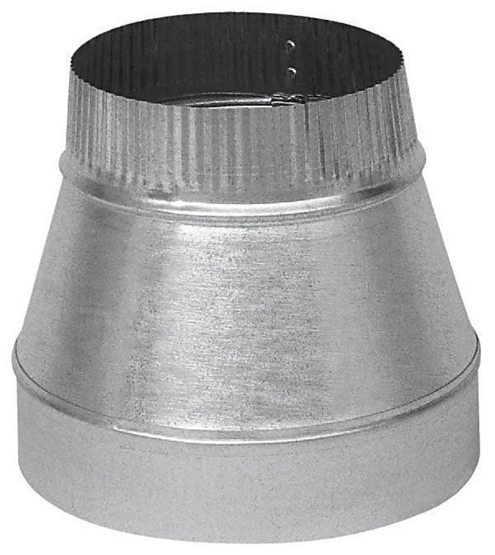 IMPERIAL MANUFACTURI - Imperial 4 in. D X 3 in. D Galvanized Steel Furnace Pipe Reducer