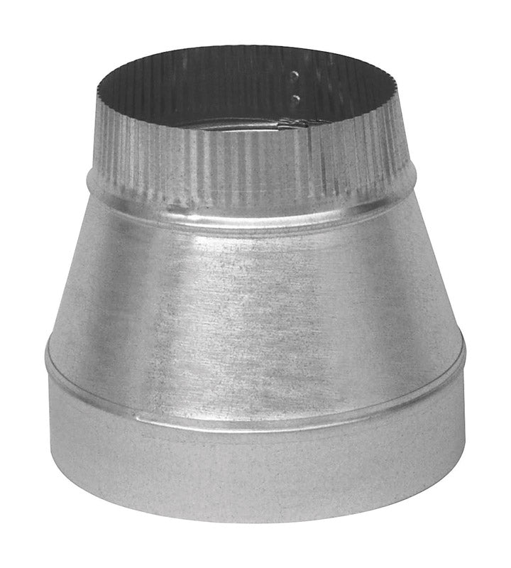 IMPERIAL MANUFACTURI - Imperial 6 in. D X 5 in. D Galvanized Steel Furnace Pipe Reducer