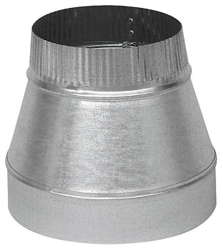 IMPERIAL MANUFACTURI - Imperial 8 in. D X 6 in. D Galvanized Steel Furnace Pipe Reducer