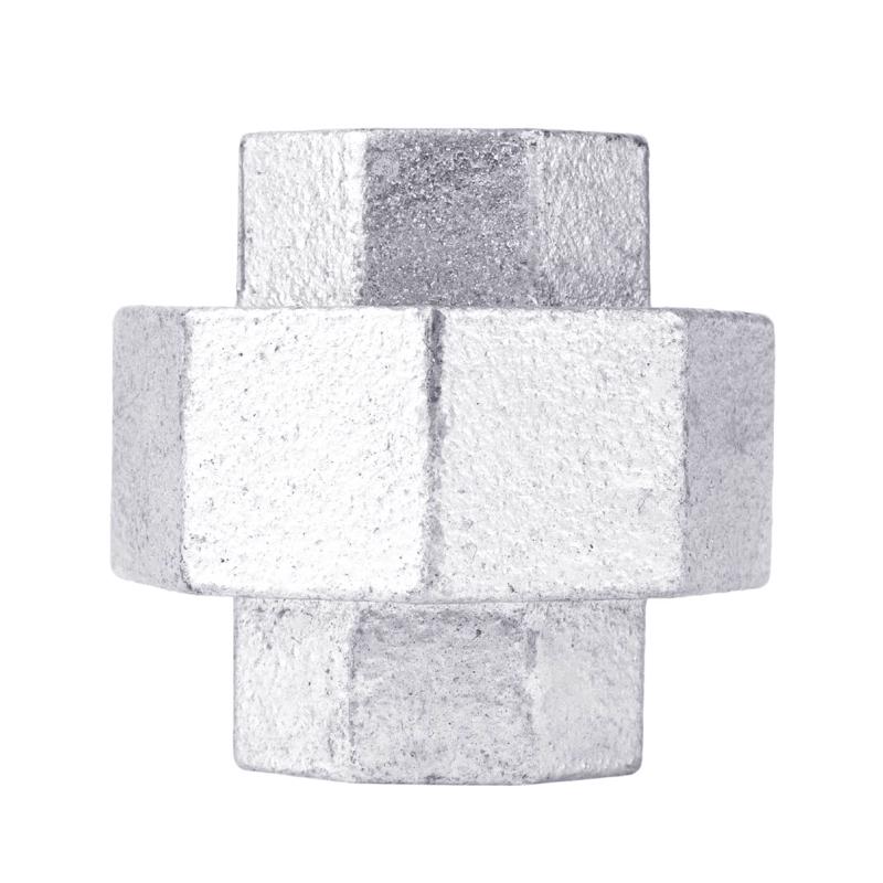 B & K - STZ Industries 1/2 in. FIP each X 1/2 in. D FIP Galvanized Malleable Iron Union - Case of 5