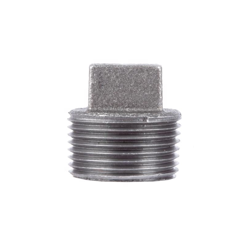B & K - STZ Industries 1/2 in. MIP each Black Malleable Iron Plug - Case of 5