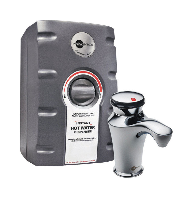 INSINKERATOR - InSinkErator Invite 2/3 gal Silver Hot Water Dispenser Stainless Steel