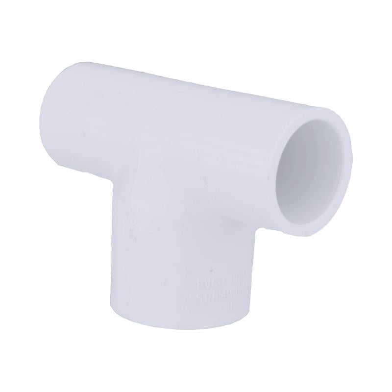 CHARLOTTE PIPE - Charlotte Pipe Schedule 40 1/2 in. Slip X 1/2 in. D Slip PVC Reducing Tee 1 pk [PVC 02400 3600]