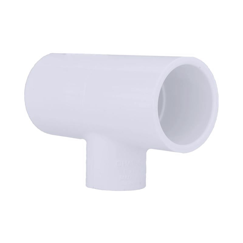 CHARLOTTE PIPE - Charlotte Pipe Schedule 40 3/4 in. Slip X 3/4 in. D Slip PVC Reducing Tee 1 pk [PVC 02400 4100]