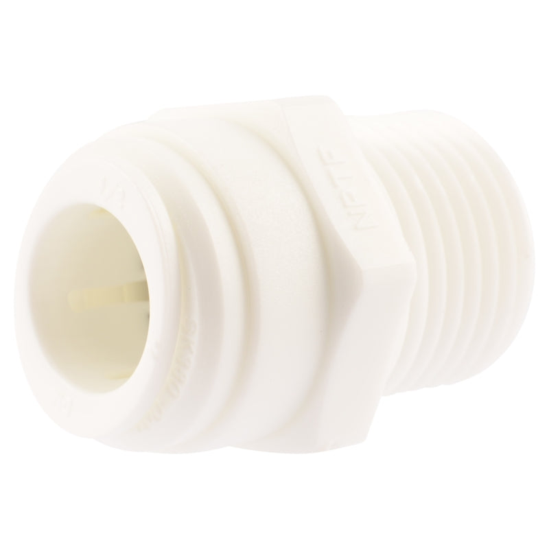 SHARKBITE - SharkBite Push to Connect 1/2 in. OD X 1/2 in. D MIP Polypropylene Threaded Adapter