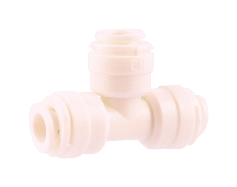 SHARKBITE - SharkBite Push to Connect 1/4 in. OD X 1/4 in. D Plastic Tee