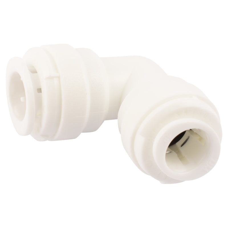 SHARKBITE - SharkBite Push to Connect 3/8 in. OD X 3/8 in. D Plastic 90 Degree Elbow