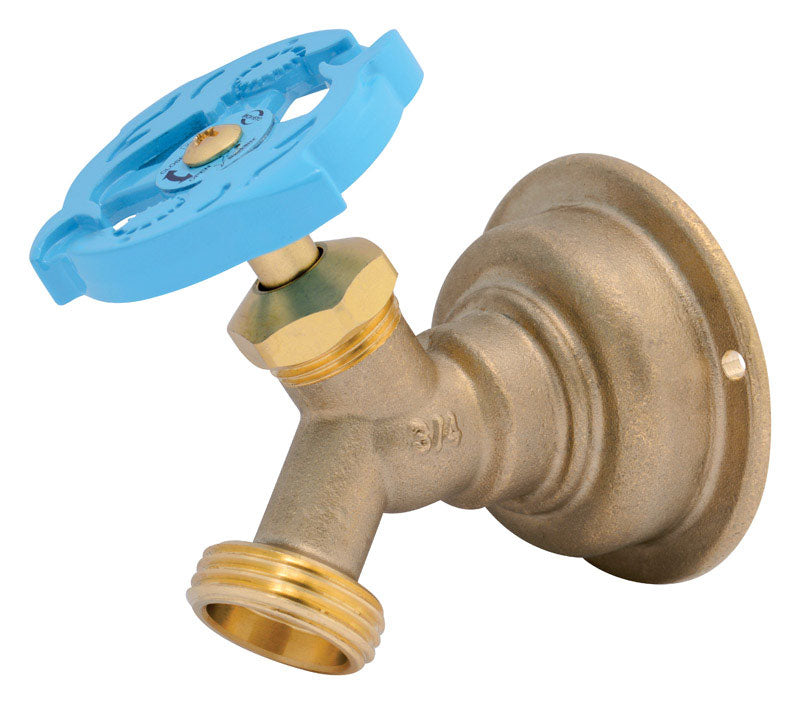 SHARKBITE - SharkBite 3/4 in. MHT X 3/4 in. MHT Brass Hose Bibb [24633LF]
