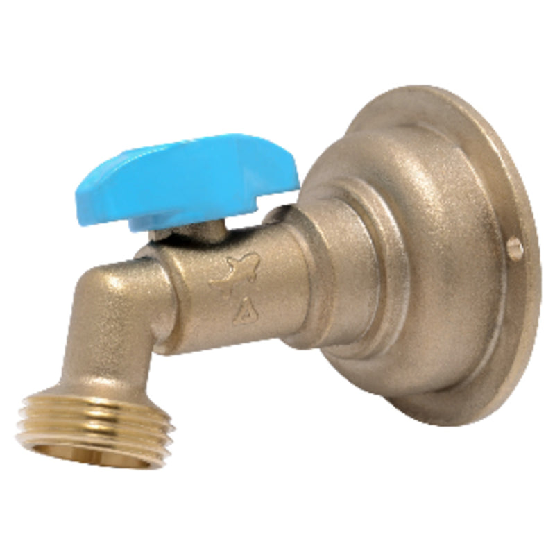 SHARKBITE - SharkBite 3/4 in. MHT X 3/4 in. MHT Brass Hose Bibb [24621LF]