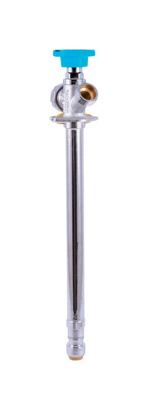 SHARKBITE - SharkBite 1/2 in. Push-Fit X 3/4 in. MHT Anti-Siphon Brass Sillcock [24629LF]