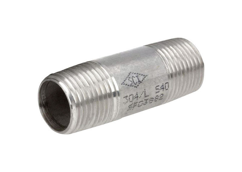SMITH-COOPER - Smith-Cooper 1 in. MPT Stainless Steel 2-1/2 in. L Nipple