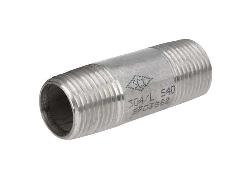 SMITH-COOPER - Smith-Cooper 1 in. MPT Stainless Steel 3 in. L Nipple [4632101830]