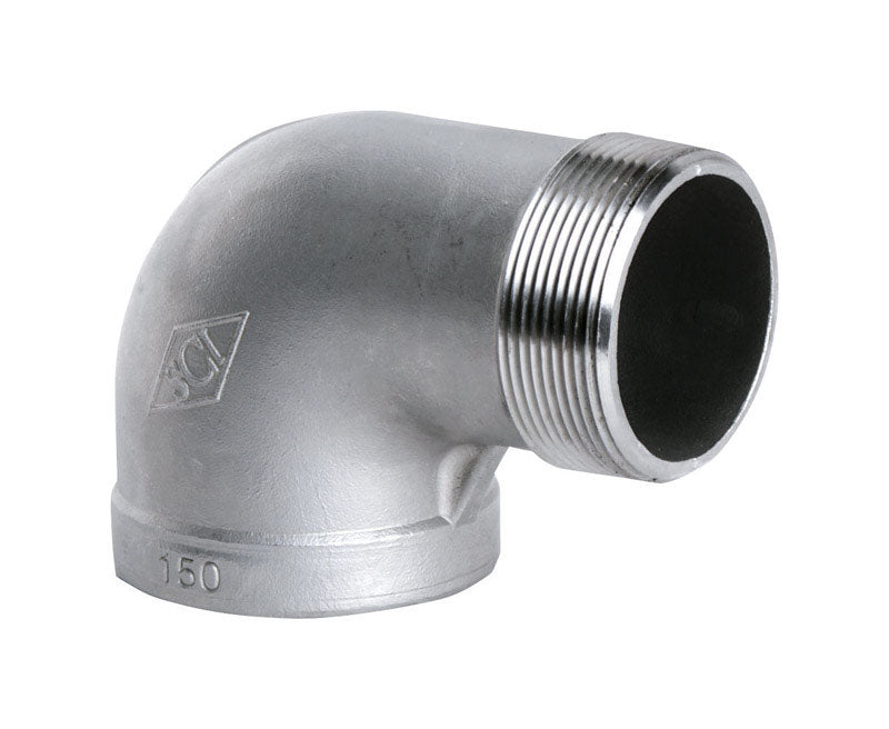 SMITH-COOPER - Smith-Cooper 1-1/4 in. FPT X 1-1/4 in. D FPT Stainless Steel 90 Degree Street Elbow