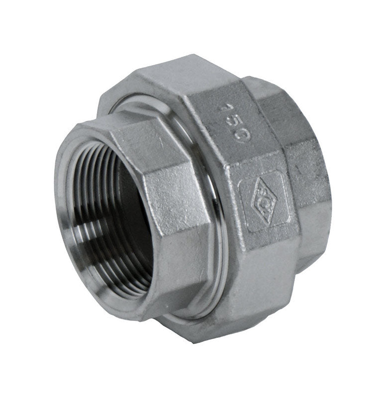 SMITH-COOPER - Smith-Cooper 1 in. FPT X 1 in. D FPT Stainless Steel Union