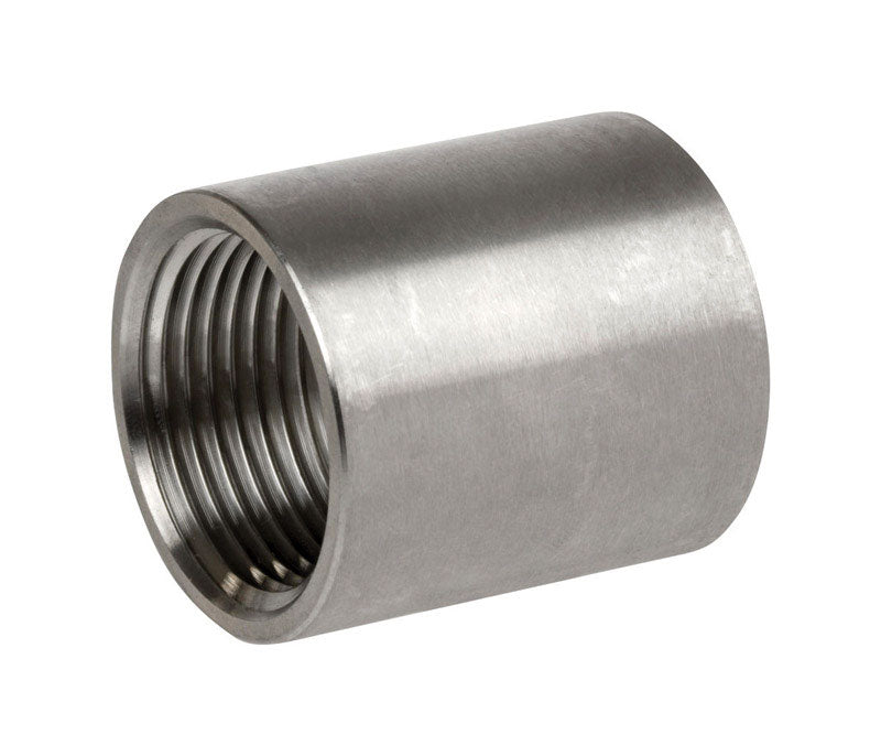 SMITH-COOPER - Smith-Cooper 1-1/4 in. FPT X 1-1/4 in. D FPT Stainless Steel Coupling