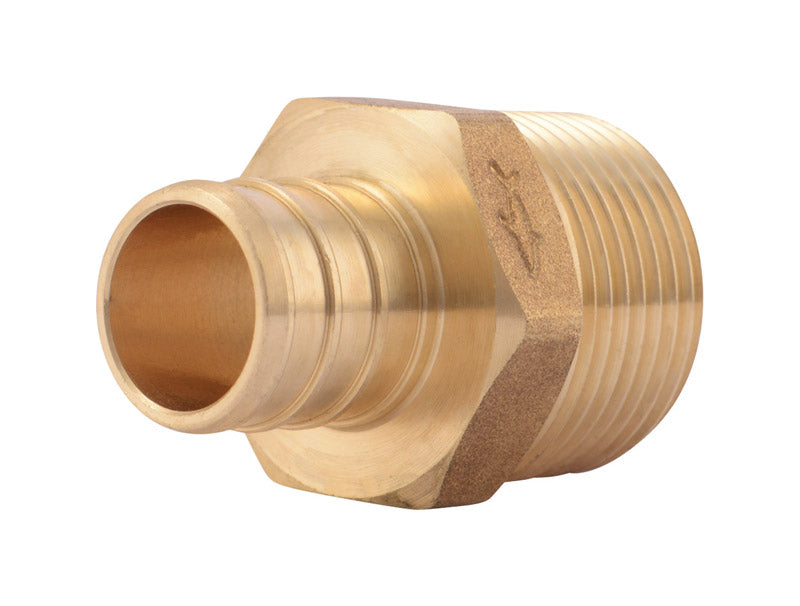 SHARKBITE - SharkBite 3/4 in. PEX Grade X 3/4 in. D MNPT Grade Brass Male Adapter