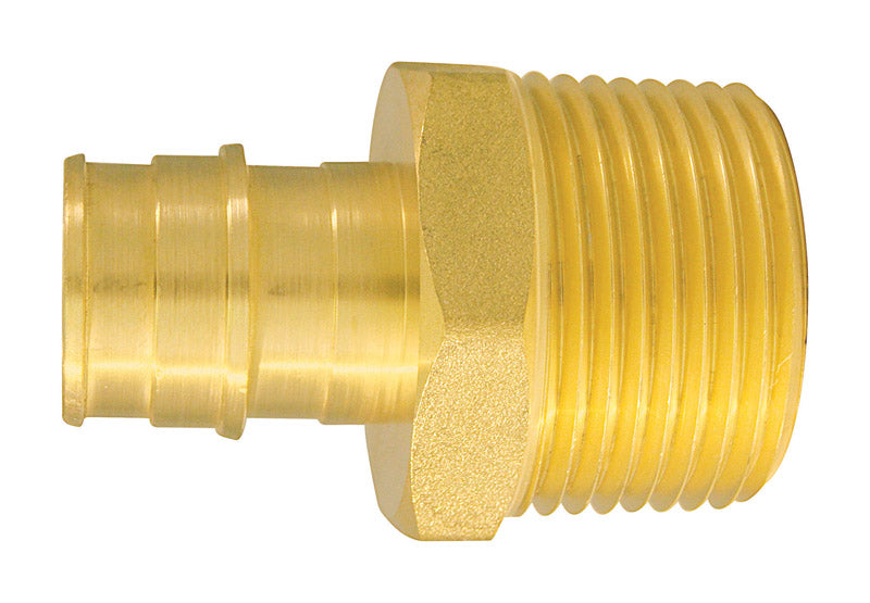 APOLLO - Apollo Expansion PEX / Pex A 3/4 in. Expansion PEX in to X 1 in. D MPT Brass Male Adapter