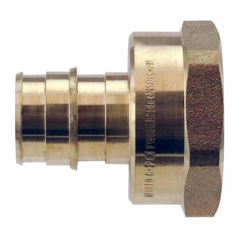 APOLLO - Apollo Expansion PEX / Pex A 3/4 in. Expansion PEX in to X 1 in. D FPT Brass Female Adapter