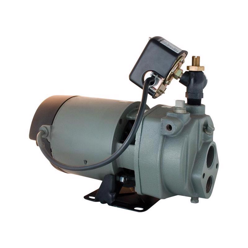 STAR WATER SYSTEMS - Star Water Systems 1 HP 1170 gph Cast Iron Convertible Jet Well Pump